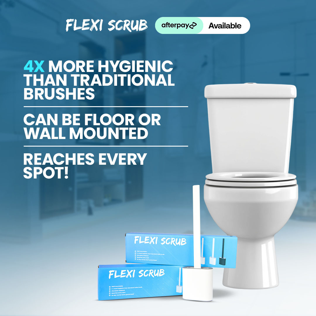 Flexi Scrub - Flexible Silicone Toilet Brush